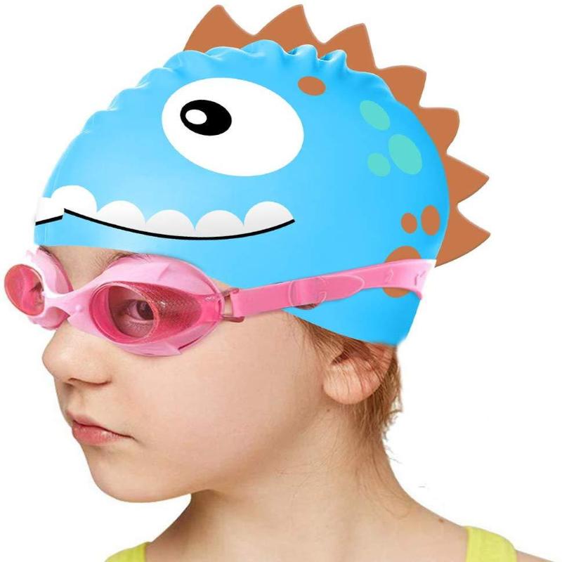 Swim Hat Silicone - قبعة سباحة جديدة من السيليكون بتصميم