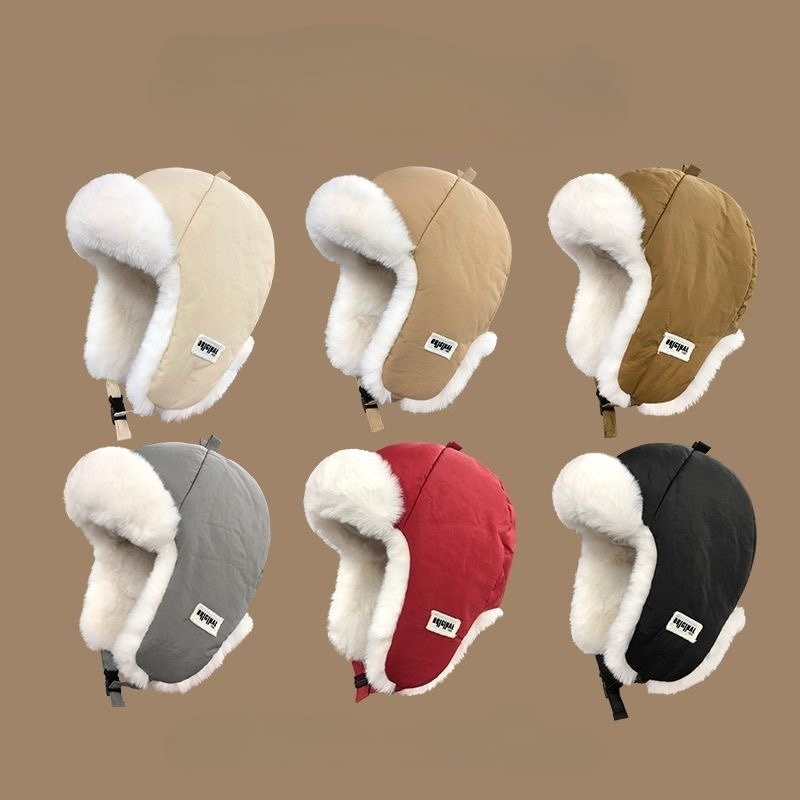 Winter Trapper Hat - قبعة لي فينغ الشتوية للرجال والنساء،