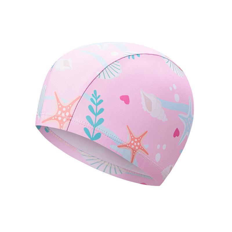 Swim Hat Silicone - قبعة سباحة كرتونية للأطفال مرنة ومقاومة