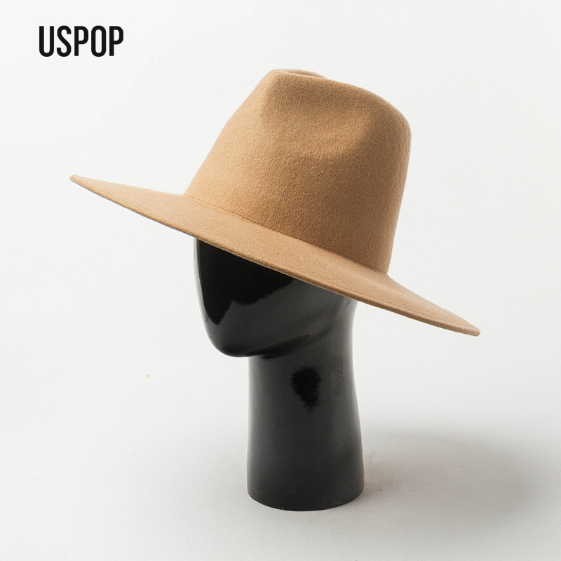 USPOP الخريف الشتاء أزياء عادي - مراجعة Fedora Hat Wool وسعره