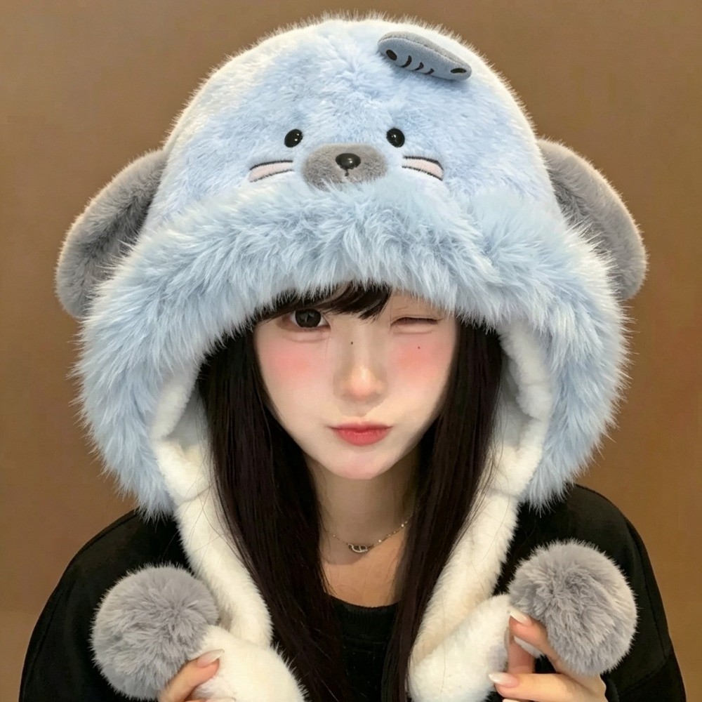قبعة شتوية من البوليستر بتصميم - مراجعة Trapper Hat Ear Flap وسعره