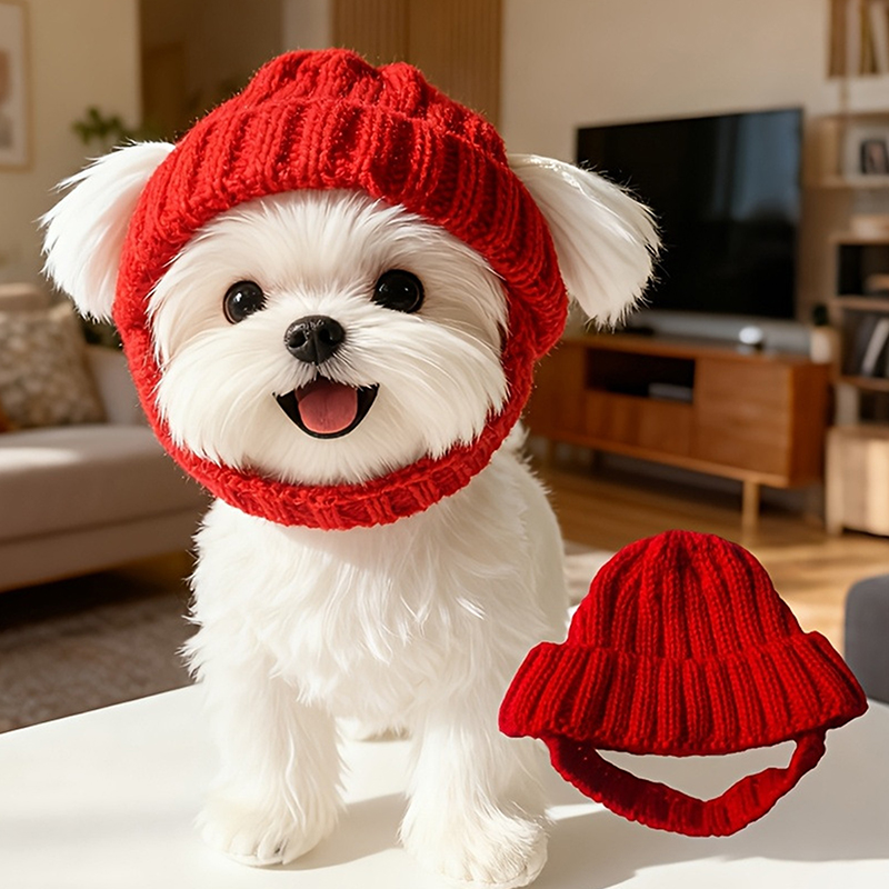 قبعة للكلاب الصغيرة من نوع الم - مراجعة Winter Trapper Hat وسعره