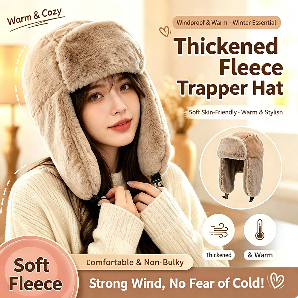 قبعة ترابر سميكة من الفرو للجن - مراجعة Trapper Hat Ear Flap وسعره
