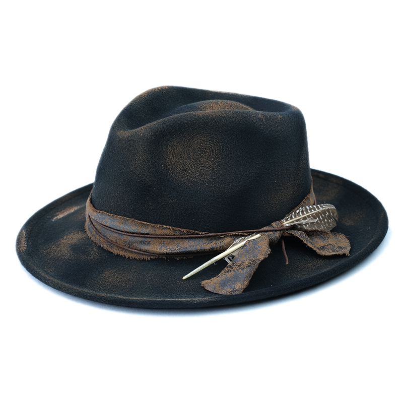 قبعة الجاز للرجال والنساء ، ال - مراجعة Fedora Hat Wool وسعره