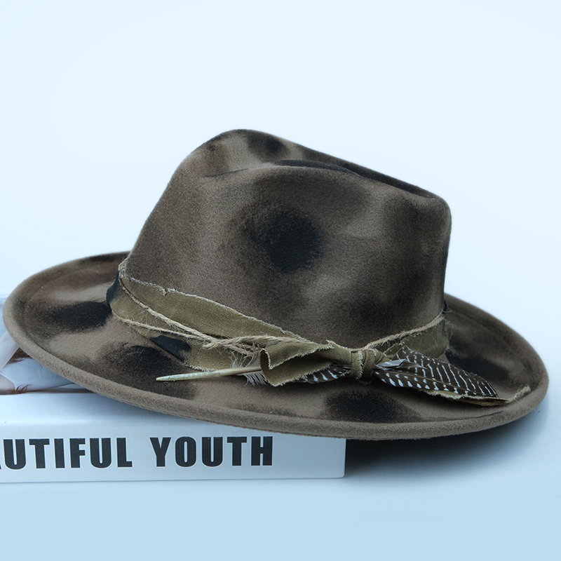 قبعة الجاز للرجال والنساء ، ال - مراجعة Fedora Hat Wool وسعره