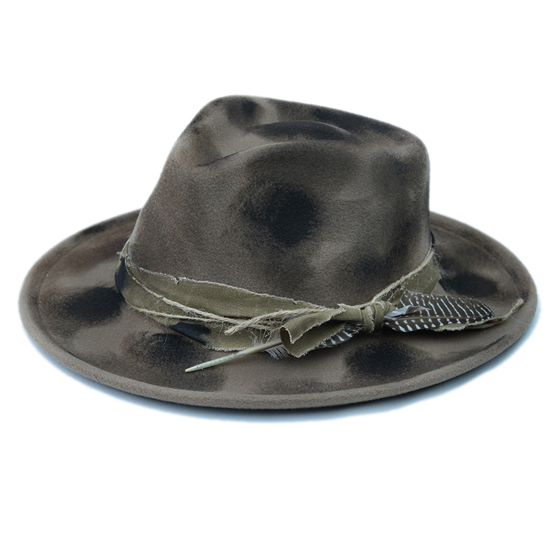 قبعة الجاز للرجال والنساء ، ال - مراجعة Fedora Hat Wool وسعره