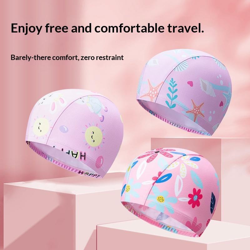 قبعة سباحة كرتونية للأطفال مرن - مراجعة Swim Hat Silicone وسعره